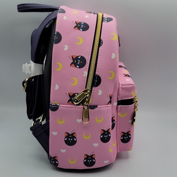 Loungefly Sailor Moon Luna Backpack - Picture 6 of 8